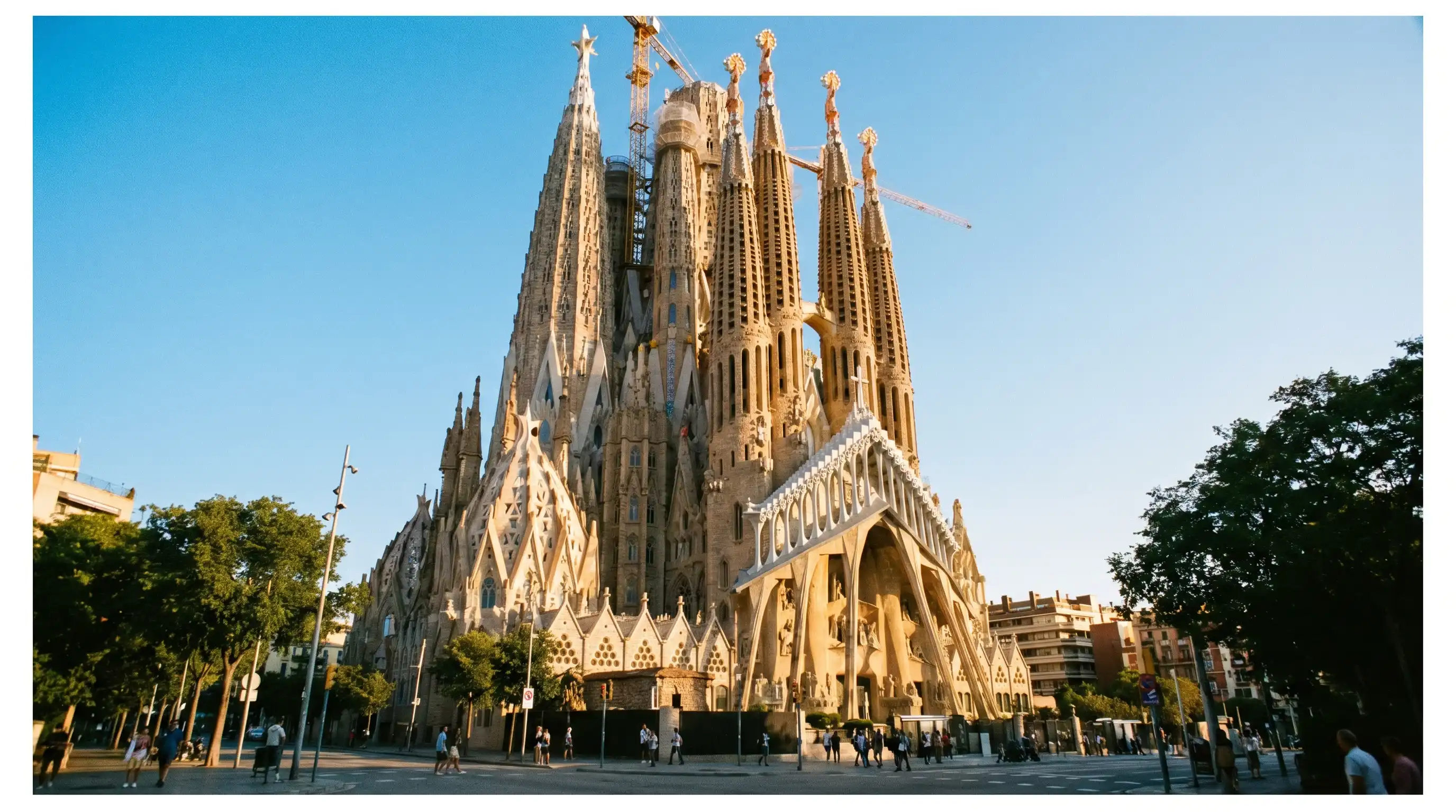 Sagrada Familia and Spain city imagery
